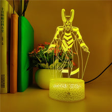 Lade das Bild in den Galerie-Viewer, Loki 3D Hologram LED Nachtlicht kaufen