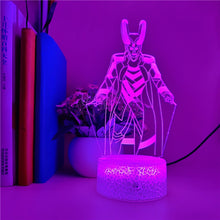 Lade das Bild in den Galerie-Viewer, Loki 3D Hologram LED Nachtlicht kaufen