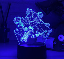 Lade das Bild in den Galerie-Viewer, 3D LED Hologramm Nachtlampe Anime Sk8 Die Unendlichkeit Reki Kyan kaufen