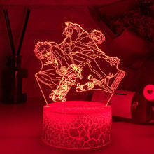 Lade das Bild in den Galerie-Viewer, 3D LED Hologramm Nachtlampe Anime Sk8 Die Unendlichkeit Reki Kyan kaufen
