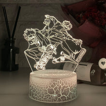 Lade das Bild in den Galerie-Viewer, 3D LED Hologramm Nachtlampe Anime Sk8 Die Unendlichkeit Reki Kyan kaufen