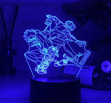 Lade das Bild in den Galerie-Viewer, 3D LED Hologramm Nachtlampe Anime Sk8 Die Unendlichkeit Reki Kyan kaufen