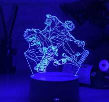 Lade das Bild in den Galerie-Viewer, 3D LED Hologramm Nachtlampe Anime Sk8 Die Unendlichkeit Reki Kyan kaufen