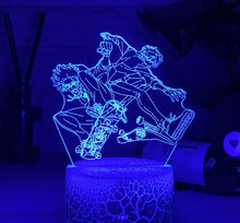 Lade das Bild in den Galerie-Viewer, 3D LED Hologramm Nachtlampe Anime Sk8 Die Unendlichkeit Reki Kyan kaufen