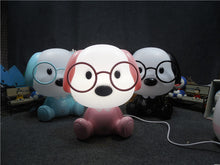 Lade das Bild in den Galerie-Viewer, Niedliche Nacht Lampe it Welpen Hunde Motiv kaufen