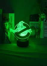 Lade das Bild in den Galerie-Viewer, 3D LED Nachtlicht Ghostbusters kaufen