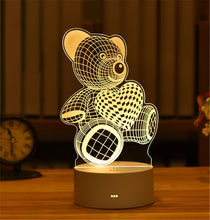 Lade das Bild in den Galerie-Viewer, 3D Lampe Deko Tischlicht in vielen verschiedenen Motiven kaufen