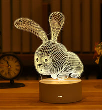 Lade das Bild in den Galerie-Viewer, 3D Lampe Deko Tischlicht in vielen verschiedenen Motiven kaufen
