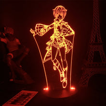 Lade das Bild in den Galerie-Viewer, Genshin Impact LED Nachtlicht mit Farbwechsel - verschiedene Motive kaufen