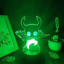 Lade das Bild in den Galerie-Viewer, Hollow Knight Lampe Nachtlicht 3D Effekt, Farbwechsel kaufen