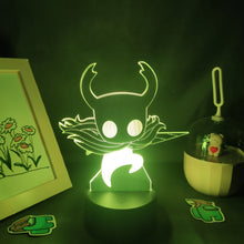 Lade das Bild in den Galerie-Viewer, Hollow Knight Lampe Nachtlicht 3D Effekt, Farbwechsel kaufen