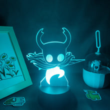 Lade das Bild in den Galerie-Viewer, Hollow Knight Lampe Nachtlicht 3D Effekt, Farbwechsel kaufen