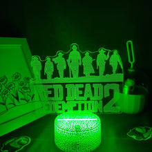 Lade das Bild in den Galerie-Viewer, Red Dead Redemption 2 Logo Lampe Nachtlicht Deko Licht kaufen