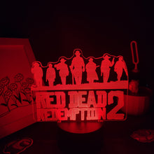 Lade das Bild in den Galerie-Viewer, Red Dead Redemption 2 Logo Lampe Nachtlicht Deko Licht kaufen