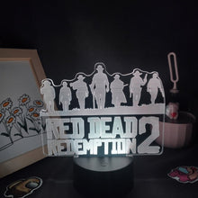 Lade das Bild in den Galerie-Viewer, Red Dead Redemption 2 Logo Lampe Nachtlicht Deko Licht kaufen