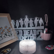 Lade das Bild in den Galerie-Viewer, Red Dead Redemption 2 Logo Lampe Nachtlicht Deko Licht kaufen