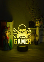 Lade das Bild in den Galerie-Viewer, Coole 3D Illusion LED Lampe mit Pro Gamer Motiv - Farbwechsel kaufen