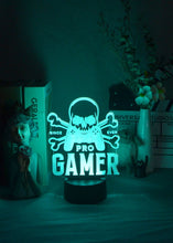 Lade das Bild in den Galerie-Viewer, Coole 3D Illusion LED Lampe mit Pro Gamer Motiv - Farbwechsel kaufen