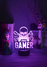Lade das Bild in den Galerie-Viewer, Coole 3D Illusion LED Lampe mit Pro Gamer Motiv - Farbwechsel kaufen