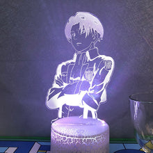 Lade das Bild in den Galerie-Viewer, Attack On Titan Anime Nachtlicht kaufen