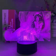 Lade das Bild in den Galerie-Viewer, League of Legends The Nine-Tailed Fuchs Nachtlicht Nachtlampe kaufen