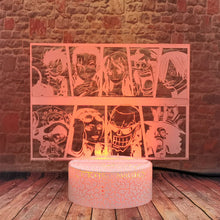 Lade das Bild in den Galerie-Viewer, One Piece Manga Nacht Licht Lampe Comic Design kaufen
