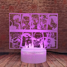 Lade das Bild in den Galerie-Viewer, One Piece Manga Nacht Licht Lampe Comic Design kaufen