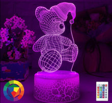 Lade das Bild in den Galerie-Viewer, Niedlicher Teddybär Nacht Lampe Nachtlicht kaufen