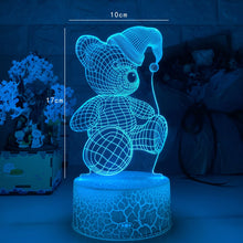 Lade das Bild in den Galerie-Viewer, Niedlicher Teddybär Nacht Lampe Nachtlicht kaufen