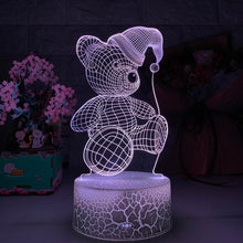 Lade das Bild in den Galerie-Viewer, Niedlicher Teddybär Nacht Lampe Nachtlicht kaufen