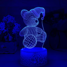 Lade das Bild in den Galerie-Viewer, Niedlicher Teddybär Nacht Lampe Nachtlicht kaufen