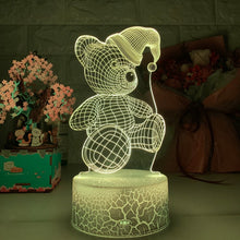 Lade das Bild in den Galerie-Viewer, Niedlicher Teddybär Nacht Lampe Nachtlicht kaufen