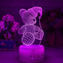 Lade das Bild in den Galerie-Viewer, Niedlicher Teddybär Nacht Lampe Nachtlicht kaufen