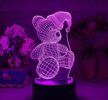 Lade das Bild in den Galerie-Viewer, Niedlicher Teddybär Nacht Lampe Nachtlicht kaufen