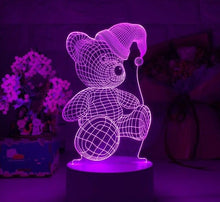 Lade das Bild in den Galerie-Viewer, Niedlicher Teddybär Nacht Lampe Nachtlicht kaufen
