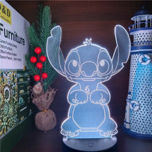 Lade das Bild in den Galerie-Viewer, Stitch 3D Nachlicht mit Farbwechsel kaufen