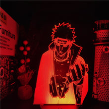 Lade das Bild in den Galerie-Viewer, Naruto Pain Akatsuke Nachtlampe Deko Licht mit 3D Effekt kaufen