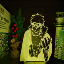 Lade das Bild in den Galerie-Viewer, Naruto Pain Akatsuke Nachtlampe Deko Licht mit 3D Effekt kaufen