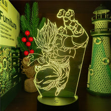 Lade das Bild in den Galerie-Viewer, Anime Gogeta Dragon Ball Z Super Saiyan Lampe kaufen