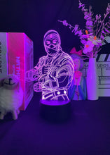 Lade das Bild in den Galerie-Viewer, Mortal Kombat Sub Zero LED Nachtlampe kaufen