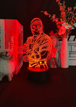 Lade das Bild in den Galerie-Viewer, Mortal Kombat Sub Zero LED Nachtlampe kaufen