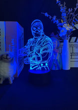 Lade das Bild in den Galerie-Viewer, Mortal Kombat Sub Zero LED Nachtlampe kaufen