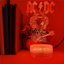 Lade das Bild in den Galerie-Viewer, 3D LED Lampe mit AC/DC Motiv kaufen