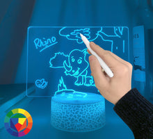 Lade das Bild in den Galerie-Viewer, Wiederbeschreibbares Nachtlicht mit wechselnden Farben kaufen