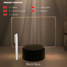 Lade das Bild in den Galerie-Viewer, Wiederbeschreibbares Nachtlicht mit wechselnden Farben kaufen