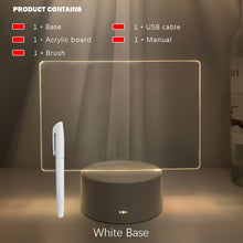 Lade das Bild in den Galerie-Viewer, Wiederbeschreibbares Nachtlicht mit wechselnden Farben kaufen