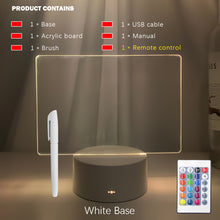 Lade das Bild in den Galerie-Viewer, Wiederbeschreibbares Nachtlicht mit wechselnden Farben kaufen