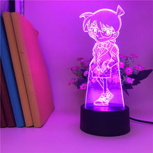 Lade das Bild in den Galerie-Viewer, Detektiv Conan Anime Nacht Lampe mit 3D LED Effekt kaufen