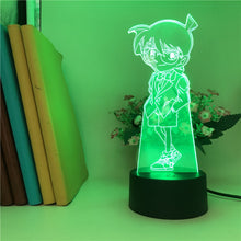 Lade das Bild in den Galerie-Viewer, Detektiv Conan Anime Nacht Lampe mit 3D LED Effekt kaufen