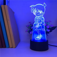 Lade das Bild in den Galerie-Viewer, Detektiv Conan Anime Nacht Lampe mit 3D LED Effekt kaufen